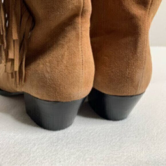 NWT Schutz Alexxa Leather Suede Ankle Boots - Picture 8 of 14